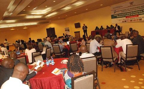 Delegates at conference in Uganda